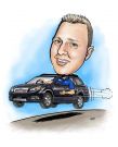 Caricature of Trent