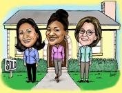 Caricature for Real Estate Company